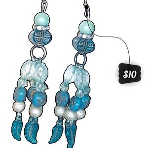 Handmade earrings by Erin Parks